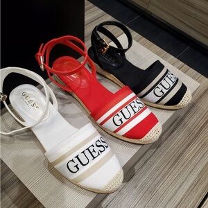 ISO-IN SEARCH OF guess espadrilles sandals SIZE 5!!!!